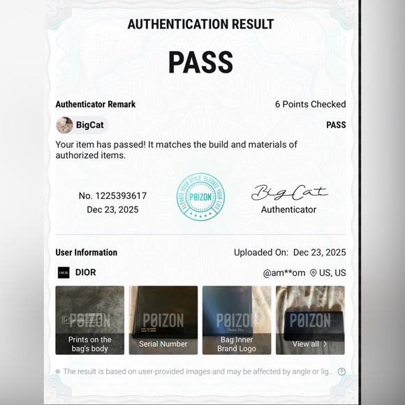 Authentic black Christian Dior Black Calfskin unisex Wallet with COA. - Picture 16 of 17